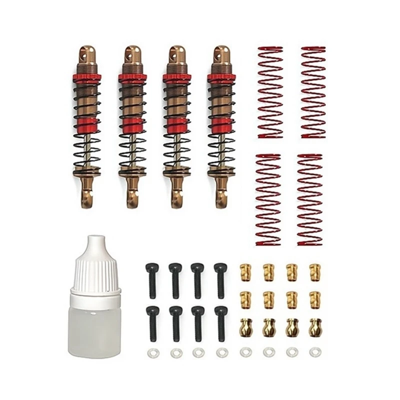 1Set Oil Shock Absorber Damper For FMS 1/24 FCX24 1/18 MOGRICH Metal Replacement Accessories
1Set Oil Shock Absorber Damper For FMS 1/24 FCX24 1/18 MOGRICH Metal Replacement Accessories