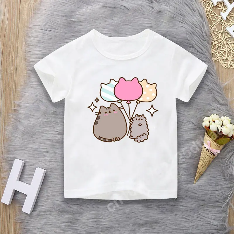 Funny Fat Cat Cartoon T Shirt for Girls New Summer Cute Fashion Kids Tops Baby Boys Clothes Funny Children Short Sleeve T-shirt
Funny Fat Cat Cartoon T Shirt for Girls New Summer Cute Fashion Kids Tops Baby Boys Clothes Funny Children Short Sleeve T-shirt