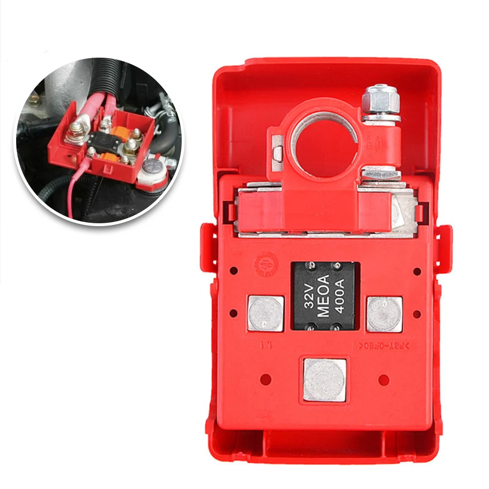 32V 400A Car Battery Distribution Terminal Quick Release Pile Head With Cover For Four-wheel Drive And Caravans Dual Battery
32V 400A Car Battery Distribution Terminal Quick Release Pile Head With Cover For Four-wheel Drive And Caravans Dual Battery