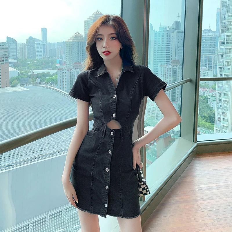 COIGARSAM Summer Dress Women 2022 New Sexy French Style Vintage Puff Sleeve Hollow Out Black Dresses Dropshipping
COIGARSAM Summer Dress Women 2022 New Sexy French Style Vintage Puff Sleeve Hollow Out Black Dresses Dropshipping