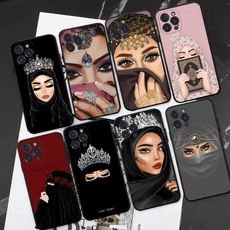 Woman In Hijab Face Muslim Islamic Girl Phone Case For iPhone 14 11 12 13 Mini Pro XS Max Cover 6 7 8 Plus X XR SE 2020 Funda 
Woman In Hijab Face Muslim Islamic Girl Phone Case For iPhone 14 11 12 13 Mini Pro XS Max Cover 6 7 8 Plus X XR SE 2020 Funda
