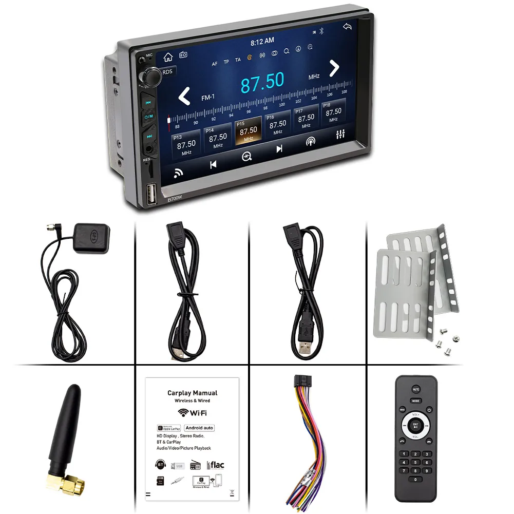 Автомобильный радиоприемник 2 Din Linux, аудио, стерео, GPS, Carplay, Android, автомобильный FM, AM, мультимедийный видеоплеер для 2222222222222222222222
Автомобильный радиоприемник 2 Din Linux, аудио, стерео, GPS, Carplay, Android, автомобильный FM, AM, мультимедийный видеоплеер для 2222222222222222222222