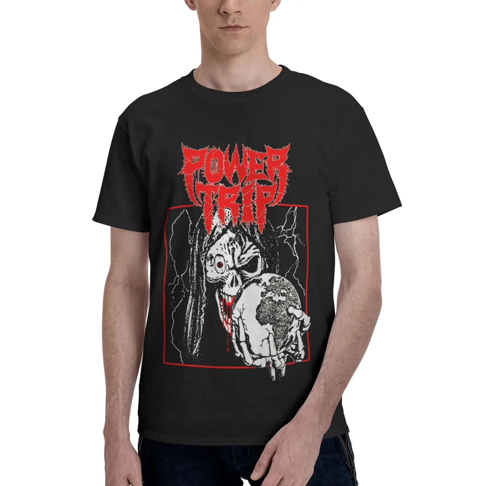 Power Trip Thrash Metal Metal Hardcore Oversized T-Shirt Tshirt Blouse Top T-Shirt Men Tshirts For Men Men's Shirts Men's Shirt
Power Trip Thrash Metal Metal Hardcore Oversized T-Shirt Tshirt Blouse Top T-Shirt Men Tshirts For Men Men's Shirts Men's Shirt