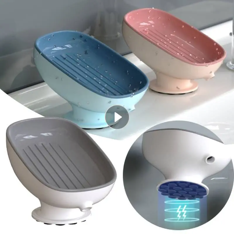 DZQ Soap Dish Super Suction Cup Drain Soap Holder Box Bathroom Shower Soap Holder Dish Storage Plate Tray Bathroom Supplies
DZQ Soap Dish Super Suction Cup Drain Soap Holder Box Bathroom Shower Soap Holder Dish Storage Plate Tray Bathroom Supplies