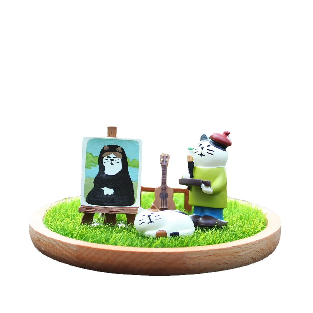Cartoon Cure Cat Painter Car Decoration Office Desk Center Console Decoration Home Gift
Cartoon Cure Cat Painter Car Decoration Office Desk Center Console Decoration Home Gift