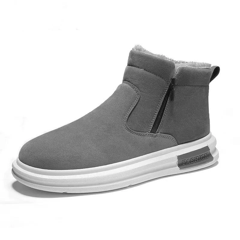 Snow Boots Men's Thickened Warm High-top Shoes Outdoor Non-slip Comfortable Flat Shoes Fashion Light Wear-resistant Casual Shoes
Snow Boots Men's Thickened Warm High-top Shoes Outdoor Non-slip Comfortable Flat Shoes Fashion Light Wear-resistant Casual Shoes