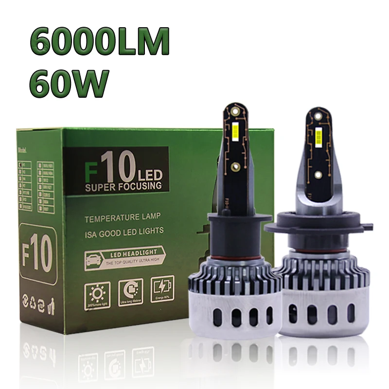 New H1 H3 H4 H7 Car Headlight H11 LED Headlight 60W 6000LM High Power 1860 Plug and Play Super Bright 
New H1 H3 H4 H7 Car Headlight H11 LED Headlight 60W 6000LM High Power 1860 Plug and Play Super Bright