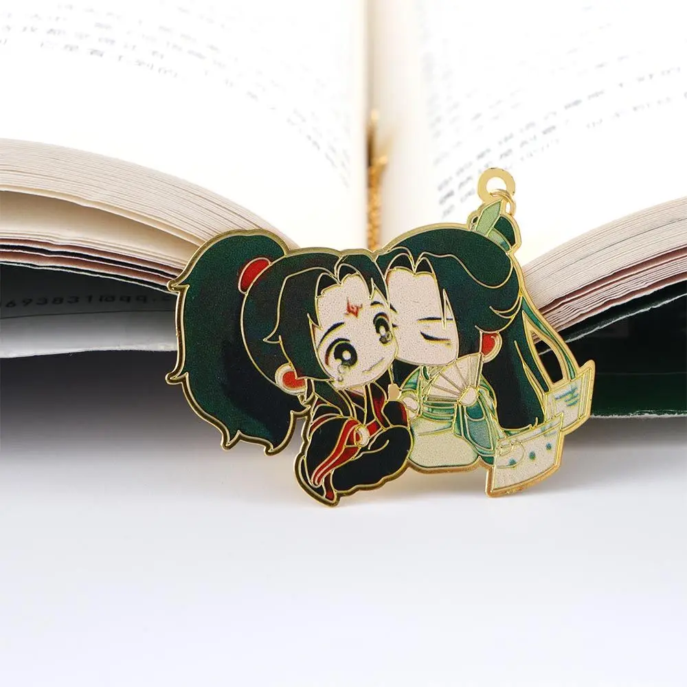 of Demonic School Supply Lan Wangji Pagination Mark Wei Wuxian Bookmark Stationery Mo Dao Zu Shi Book Markers
of Demonic School Supply Lan Wangji Pagination Mark Wei Wuxian Bookmark Stationery Mo Dao Zu Shi Book Markers