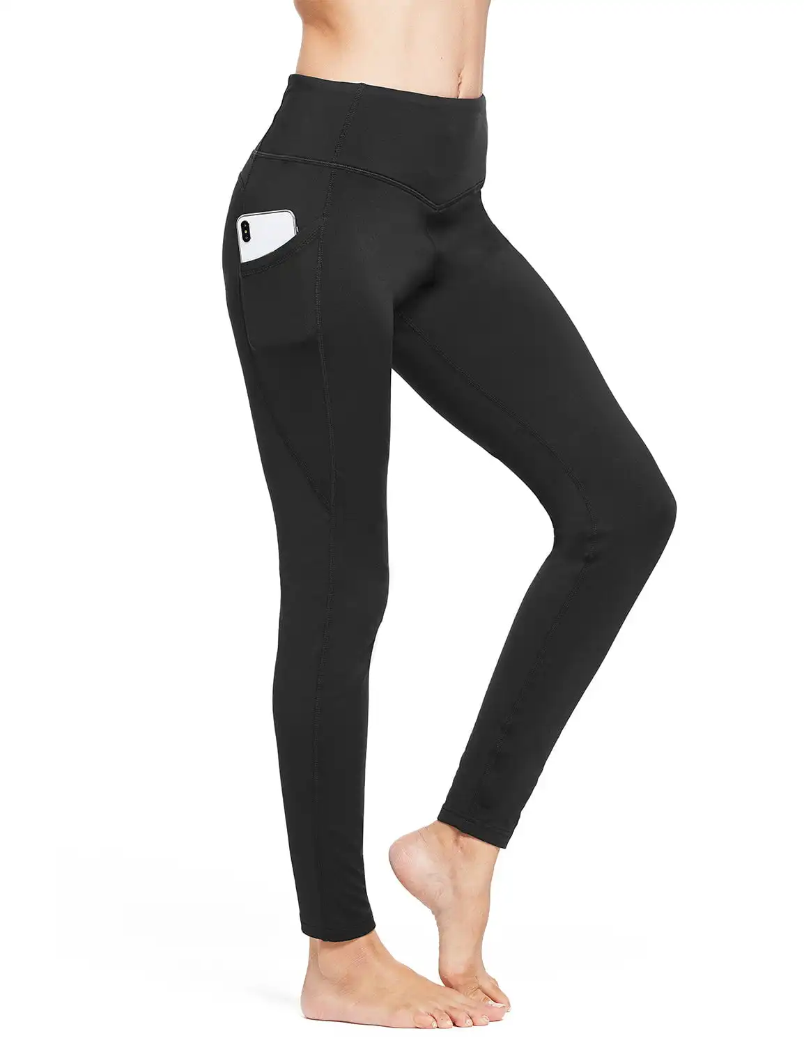 Women's Fleece Lined Leggings Winter Yoga Leggings Thermal High Waisted Pocketed Pants Black S
Women's Fleece Lined Leggings Winter Yoga Leggings Thermal High Waisted Pocketed Pants Black S