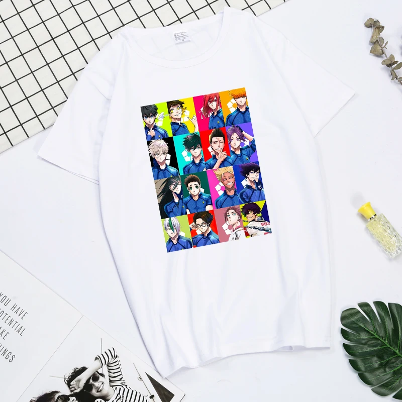 Anime Blue Lock Isagi Yoichi T Shirts Harajuku Men Women Football Cartoon Graphic Streetwear Short Sleeve Unisex Cool T-shirts
Anime Blue Lock Isagi Yoichi T Shirts Harajuku Men Women Football Cartoon Graphic Streetwear Short Sleeve Unisex Cool T-shirts