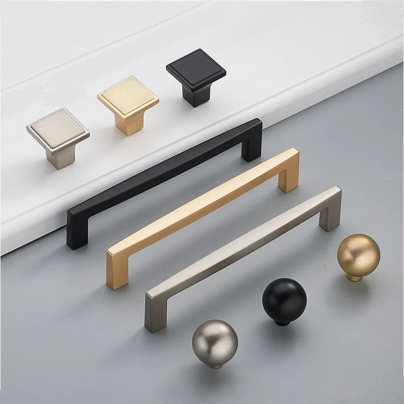 Zinc Alloy Black/Gold Cabinet Knobs Kitchen Door Handles Drawer Cupboard Door Handle Cabinet Handles for Furniture Hardware
Zinc Alloy Black/Gold Cabinet Knobs Kitchen Door Handles Drawer Cupboard Door Handle Cabinet Handles for Furniture Hardware