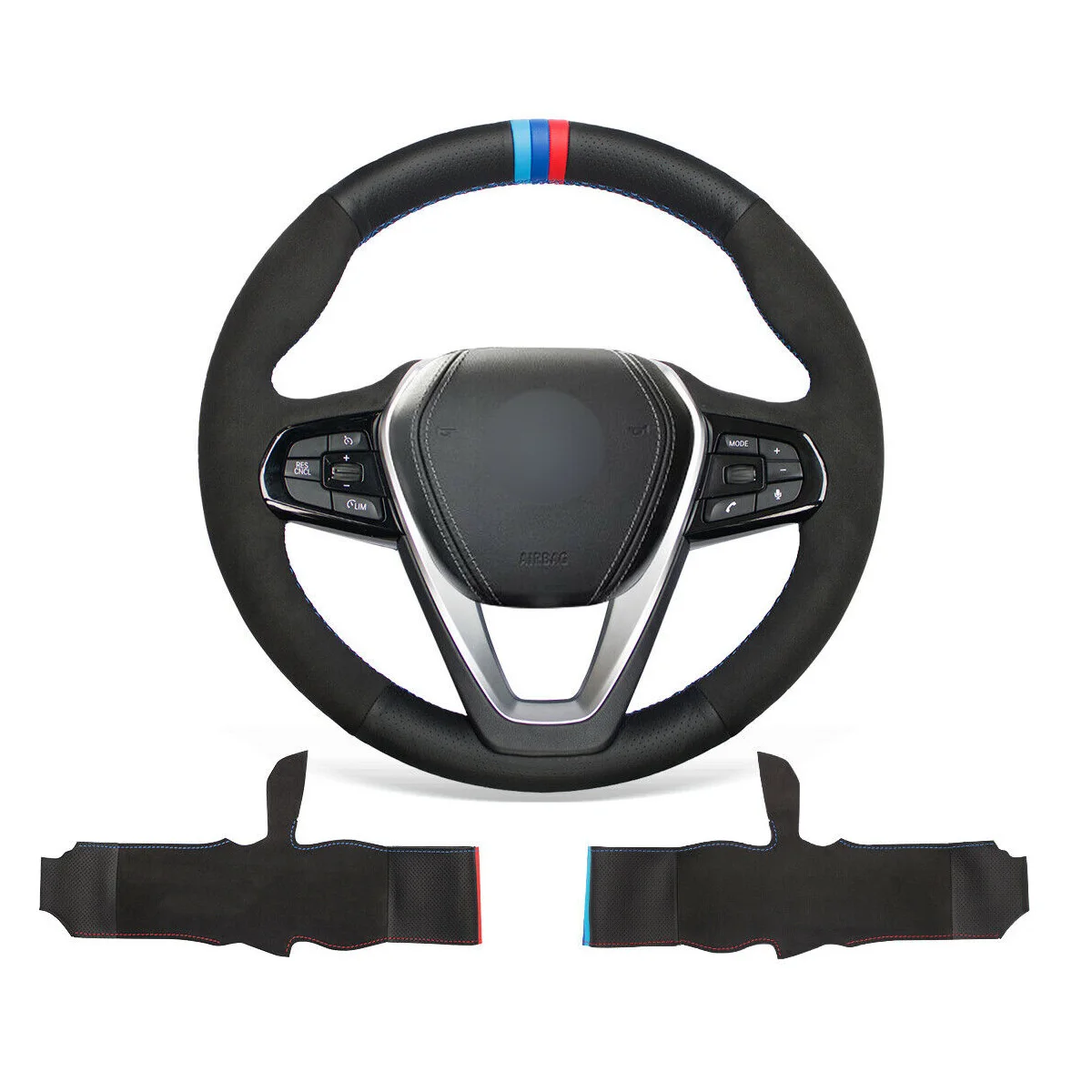 DIY Custom Soft Black Suede Steering Wheel Cover For BMW G20 F44 G22 G23 G26 G30 X3 X4 X5 X6
DIY Custom Soft Black Suede Steering Wheel Cover For BMW G20 F44 G22 G23 G26 G30 X3 X4 X5 X6