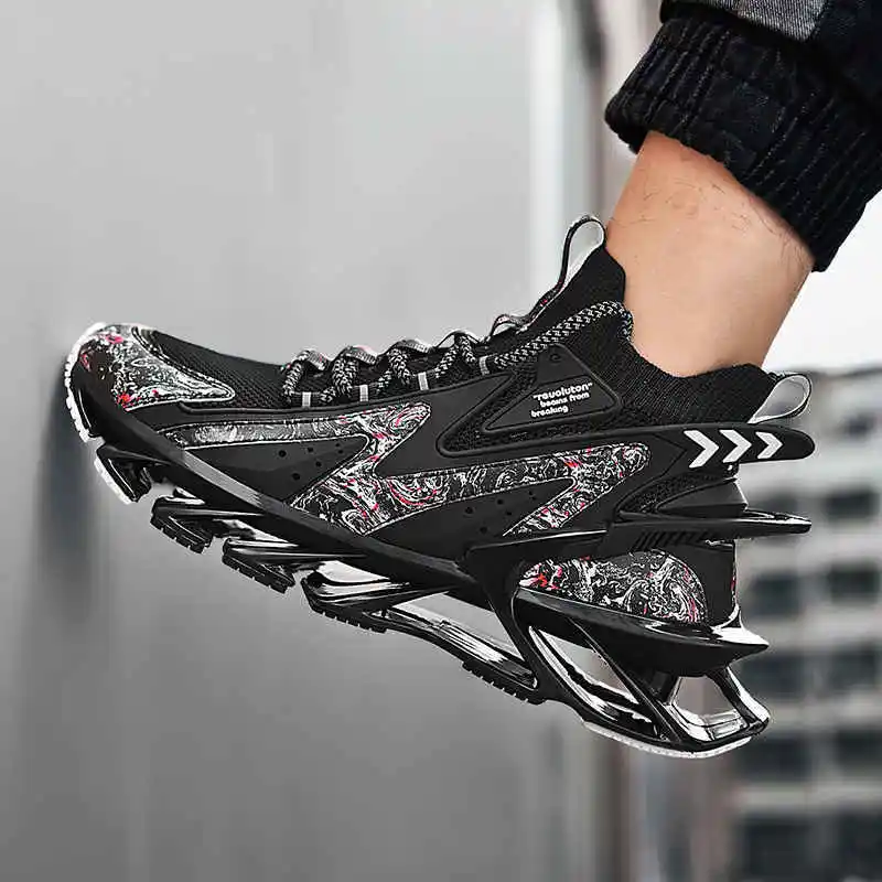 

Sport Men High Platform Black Running Shoes Most Popular Style Mens Sports Shoes Trainers Designer Trekking Sneakers Mem Tennis