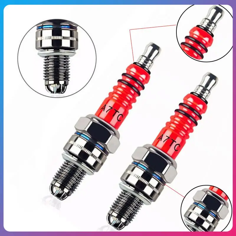 Motorcycle Spark Plug A7tc Multi-angle Durable Spark Plug Spark Plug Modification Car Accessories Three-claw Spark Plug
Motorcycle Spark Plug A7tc Multi-angle Durable Spark Plug Spark Plug Modification Car Accessories Three-claw Spark Plug