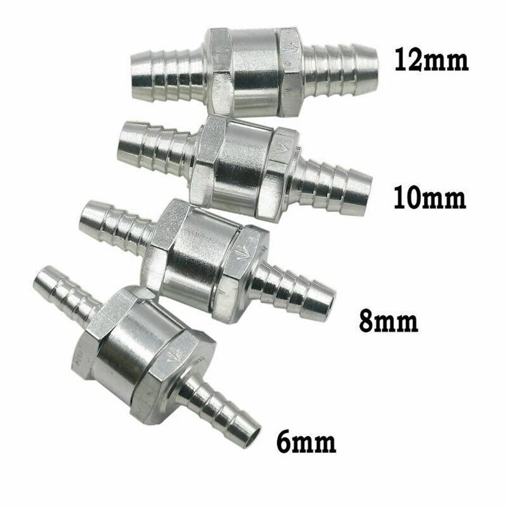 Fuel Check Valve Non Return Aluminum Alloy Valve Single Way Inline 6/8/10/12mm Fuel Air Water Pipe Tube Hose Carburettor Valve
Fuel Check Valve Non Return Aluminum Alloy Valve Single Way Inline 6/8/10/12mm Fuel Air Water Pipe Tube Hose Carburettor Valve