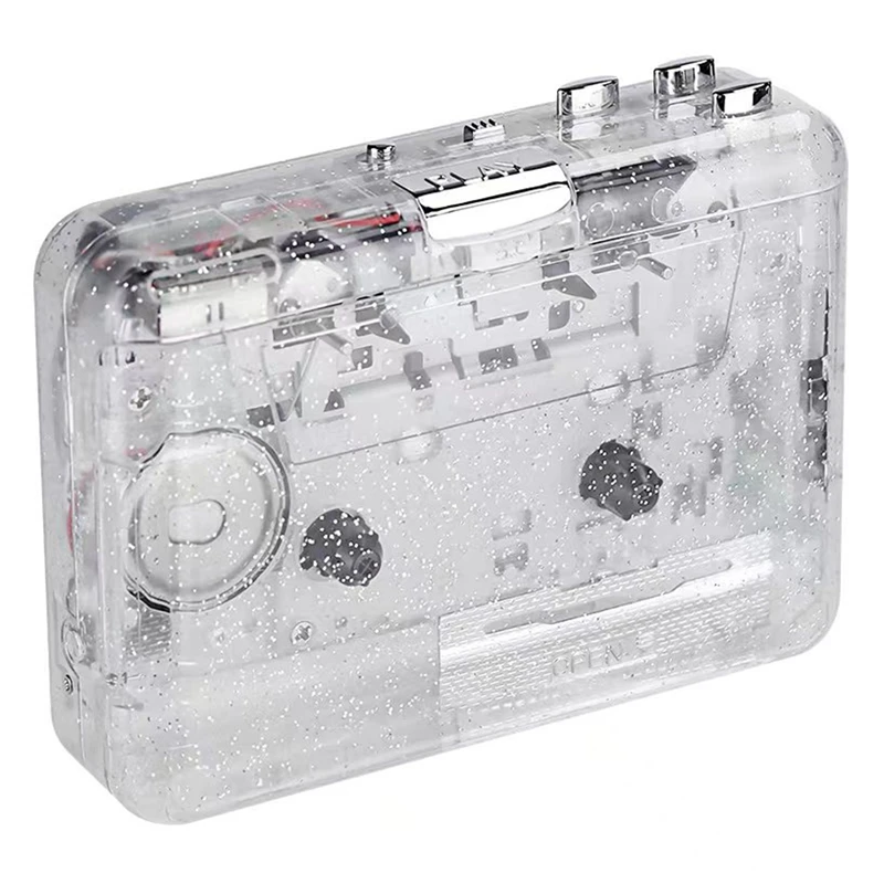 1 Set Full Transparent Shell Cassette To MP3 Format Tape Player Plug And Play Audio Digital Player For Music
1 Set Full Transparent Shell Cassette To MP3 Format Tape Player Plug And Play Audio Digital Player For Music
