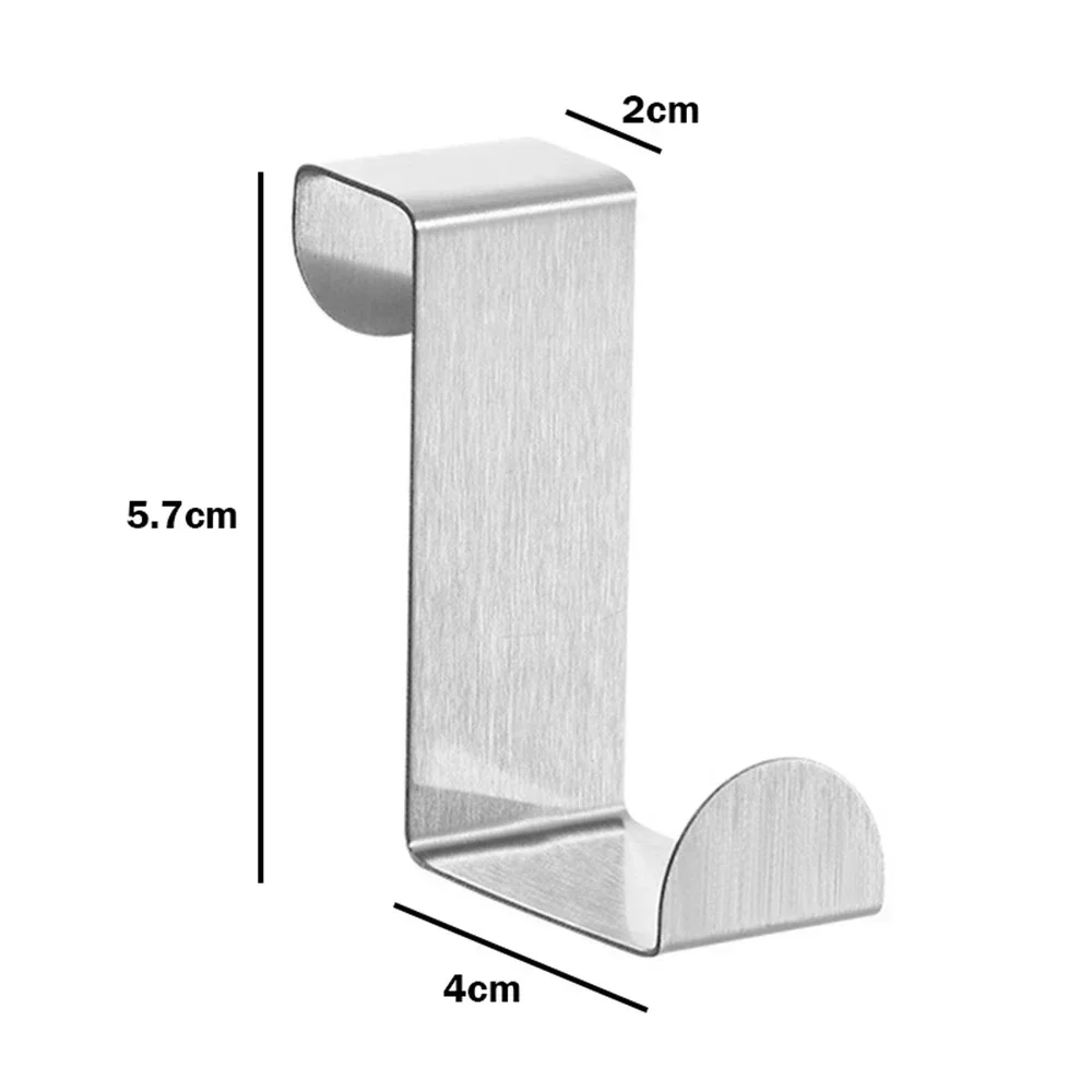 Clothes Hooks Kitchen Cabinet Doors Door Home 1/2/5pcs Multi-purpose Bathroom Hook Z-shaped Bedroom Behind Hook Stainless Steel 
Clothes Hooks Kitchen Cabinet Doors Door Home 1/2/5pcs Multi-purpose Bathroom Hook Z-shaped Bedroom Behind Hook Stainless Steel