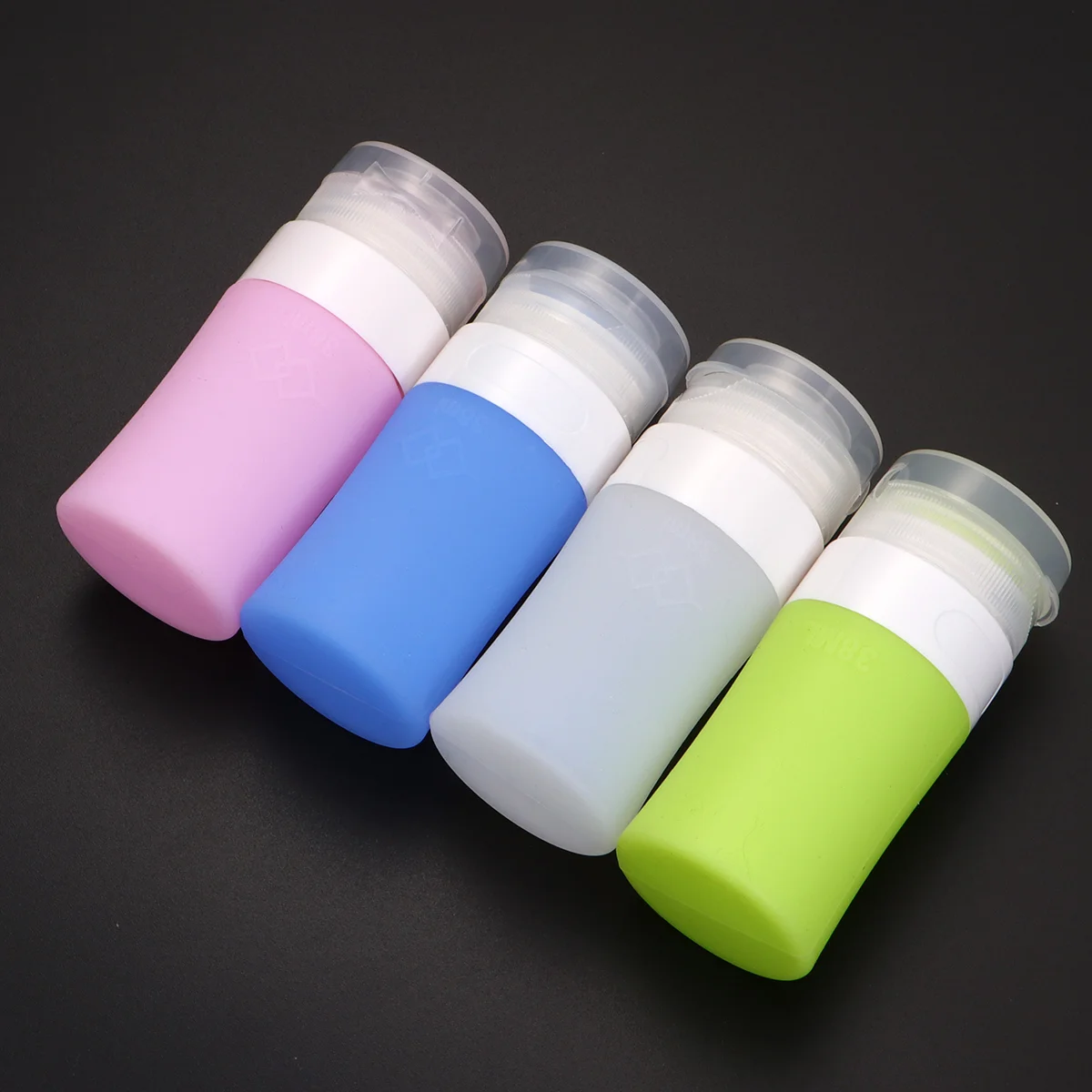 4pcs Bottles Empty Silicone Portable 38ml Storage Container Blank Bottle Cosmetic Holder
4pcs Bottles Empty Silicone Portable 38ml Storage Container Blank Bottle Cosmetic Holder
