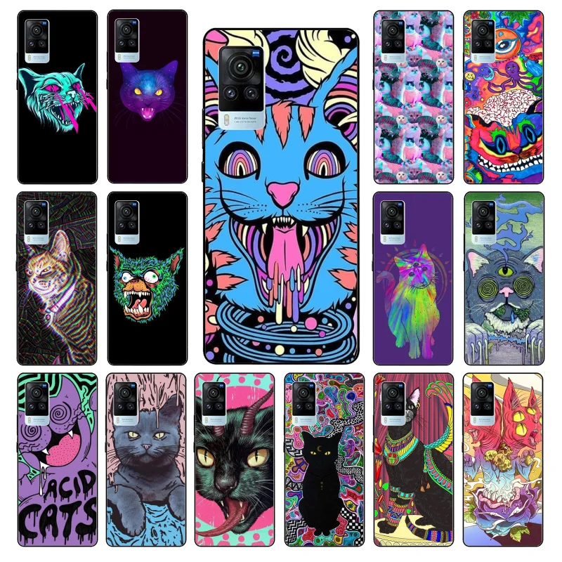 Psychedelic Trippy Cat Art Phone Case for VIVO V21e V20 SE V2023 V15 Pro V21 V17 Neo 1819 1915 1907 1906 X60 Pro X51 X50
Psychedelic Trippy Cat Art Phone Case for VIVO V21e V20 SE V2023 V15 Pro V21 V17 Neo 1819 1915 1907 1906 X60 Pro X51 X50
