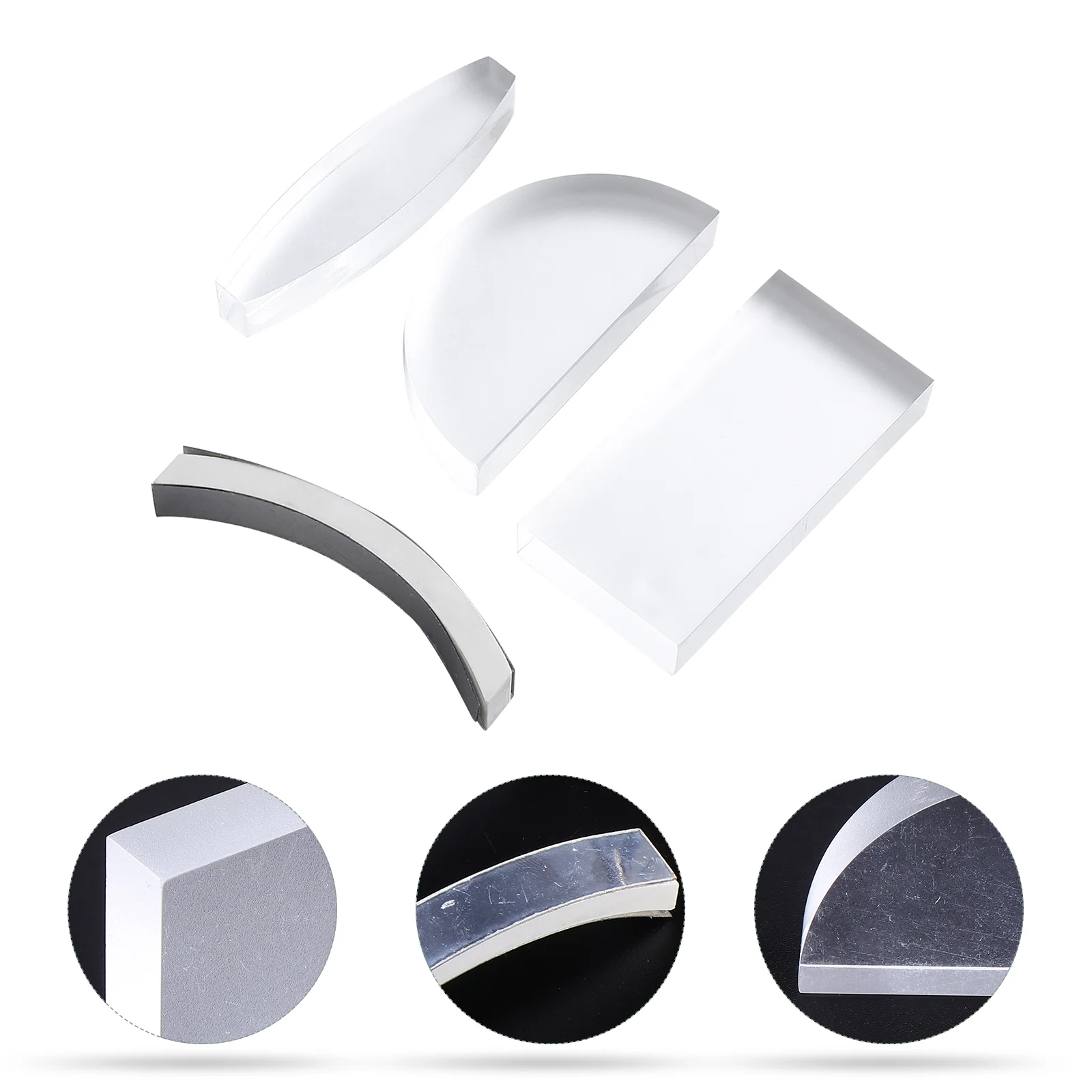 Optical Crystal Photography Prism Lens Set Glass Frames Physics Light Teaching Toy
Optical Crystal Photography Prism Lens Set Glass Frames Physics Light Teaching Toy