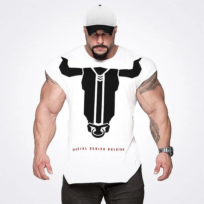 Men Sleeveless Shirts Bodybuilding Tank Top Tee for Men Workout Gym Muscle Shirt Cotton Tee
Men Sleeveless Shirts Bodybuilding Tank Top Tee for Men Workout Gym Muscle Shirt Cotton Tee