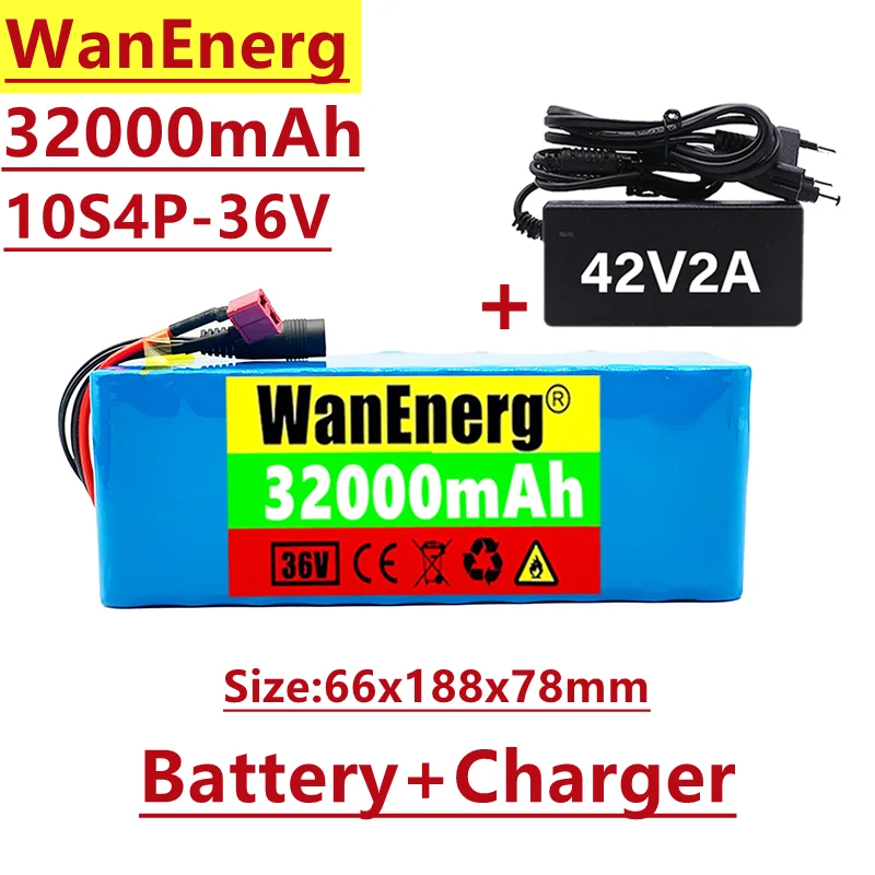 36V / 42V lithium ion battery pack, 10s4p 36V 32000mah 1000W electric bicycle battery, with integrated BMS charging protection
36V / 42V lithium ion battery pack, 10s4p 36V 32000mah 1000W electric bicycle battery, with integrated BMS charging protection