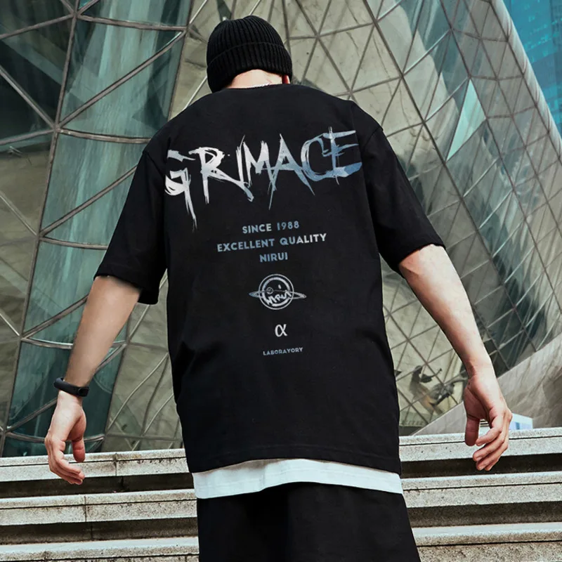 YlSHioo Summer Men Hip Hop Tshirt Oversized Streetwear Letter Printed T Shirt Harajuku Style Cotton Short Sleeve T-Shirt Top Tee
YlSHioo Summer Men Hip Hop Tshirt Oversized Streetwear Letter Printed T Shirt Harajuku Style Cotton Short Sleeve T-Shirt Top Tee