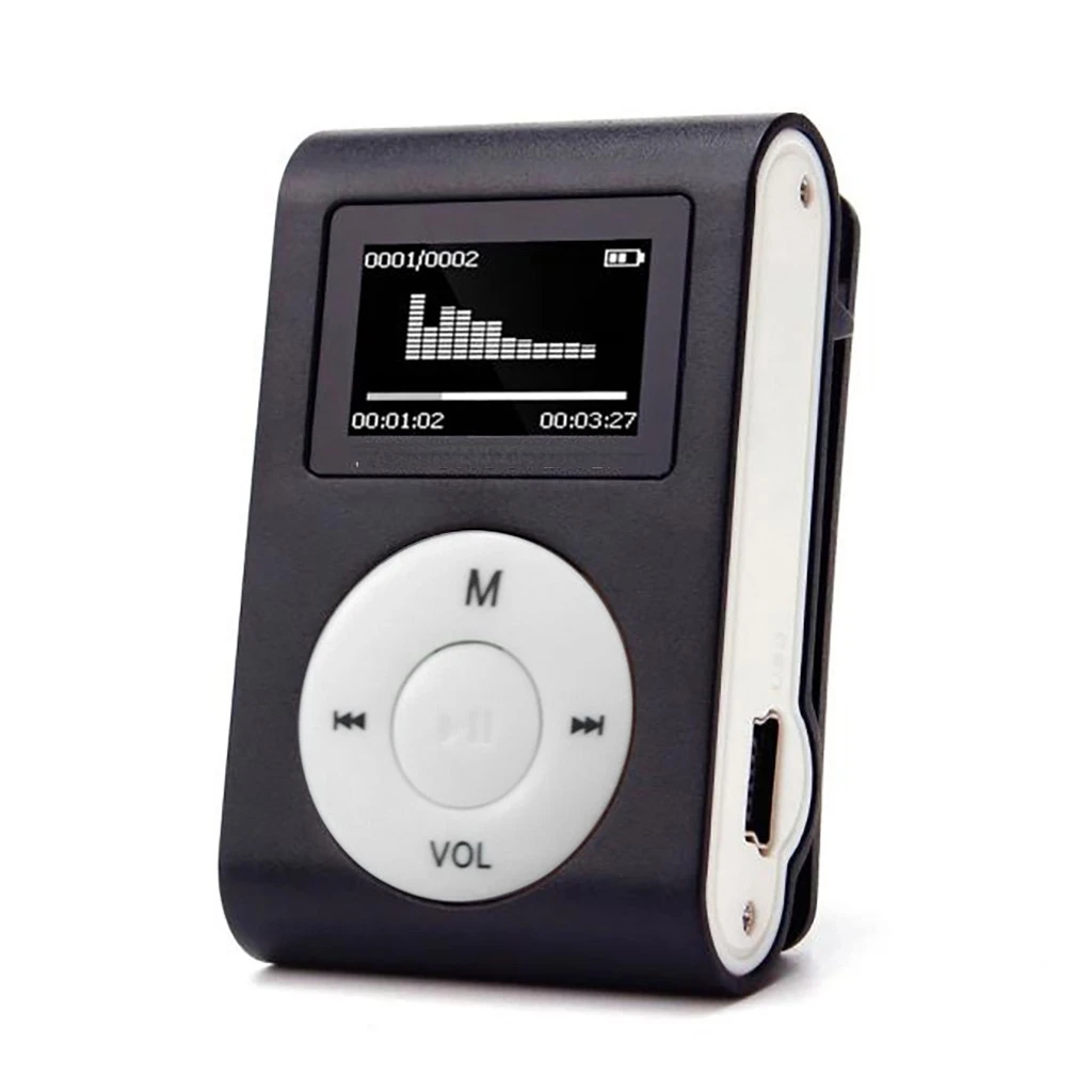 5 Colors Hifi Mini USB Clip MP3 Player LCD Screen Support 32GB Micro SD TF Card CardSlick Stylish Design Sport Compact Hot #BL5
5 Colors Hifi Mini USB Clip MP3 Player LCD Screen Support 32GB Micro SD TF Card CardSlick Stylish Design Sport Compact Hot #BL5