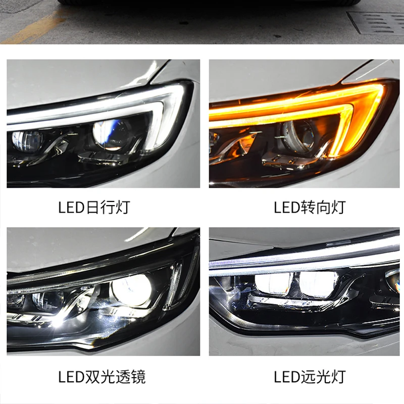 2 pcs Headlights for Opel Buick Regal LED Headlight 2017-2019 Head Lamp DRL Signal Projector Lens Automotive car Accessories
2 pcs Headlights for Opel Buick Regal LED Headlight 2017-2019 Head Lamp DRL Signal Projector Lens Automotive car Accessories