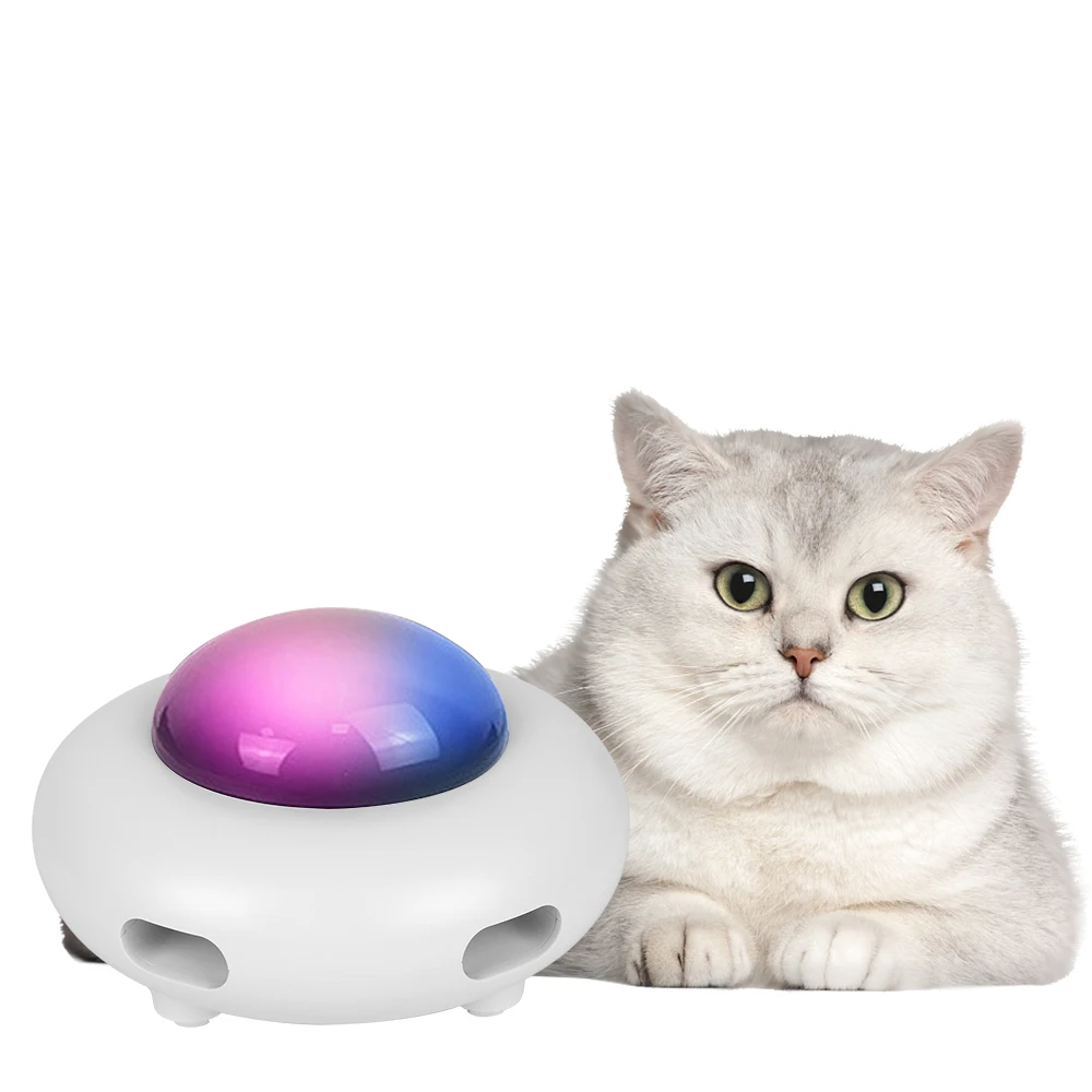 Automatic Electric Cat Toy UFO Pet Turntable Catching Pet Supplies Interactive Replaceable Feather Cat Entertainment Toys
Automatic Electric Cat Toy UFO Pet Turntable Catching Pet Supplies Interactive Replaceable Feather Cat Entertainment Toys