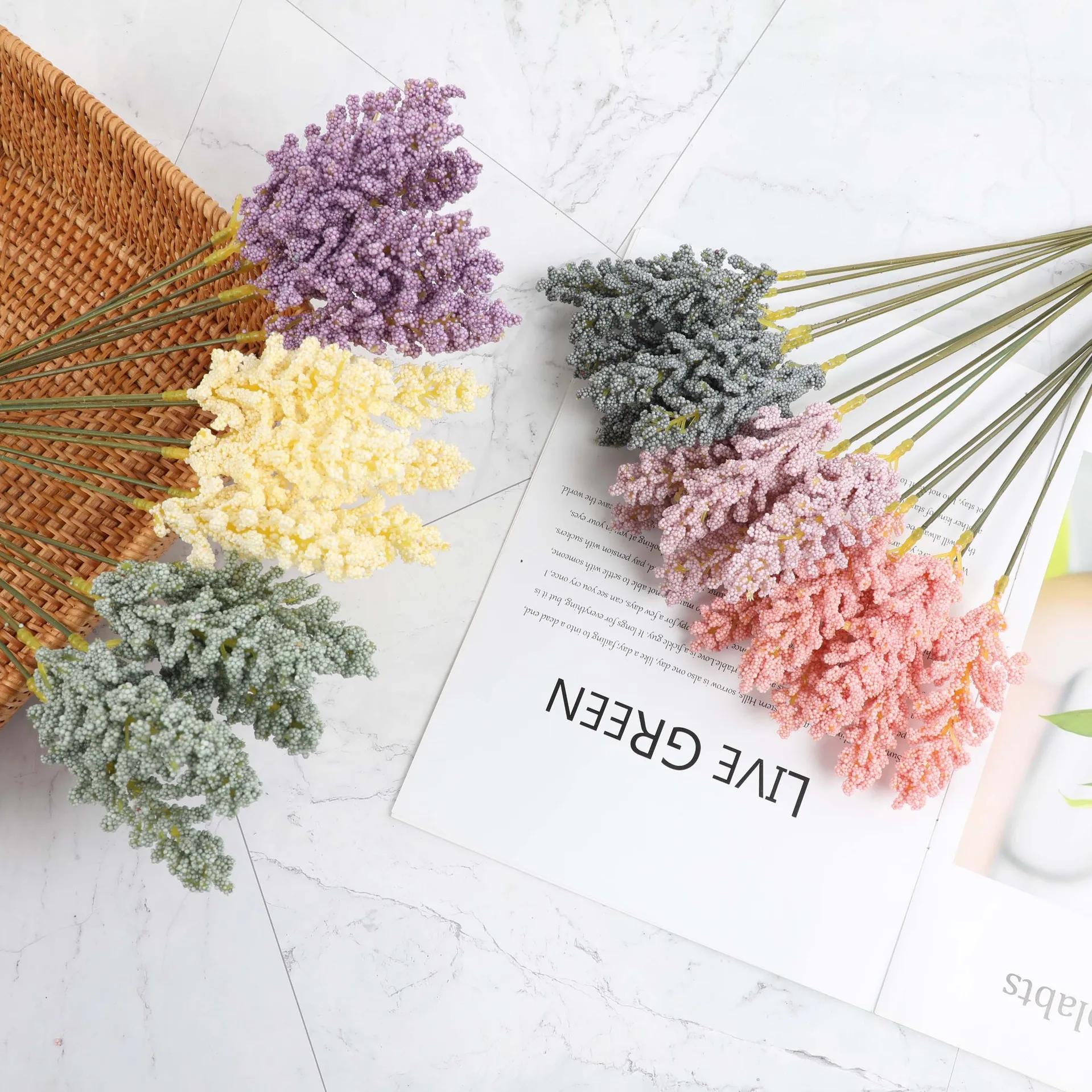 Artificial Flower Foam Wheat Ear Fake Corn Ears Plastics Plants For Wedding Party Decor Home Decoration
Artificial Flower Foam Wheat Ear Fake Corn Ears Plastics Plants For Wedding Party Decor Home Decoration