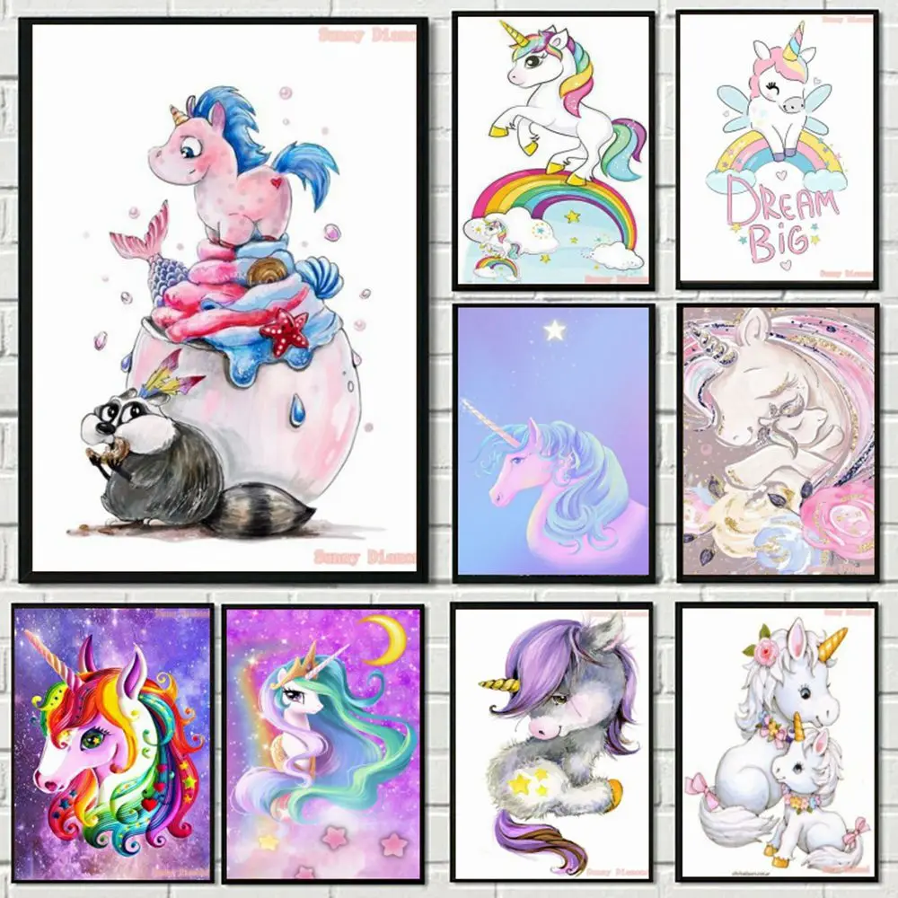 Cartoon Unicorn Animal DIY Diamond Painting Cross Stitch Kits Full Drill Dream Mosaic Embroidery Picture Rhinestone Home Decor
Cartoon Unicorn Animal DIY Diamond Painting Cross Stitch Kits Full Drill Dream Mosaic Embroidery Picture Rhinestone Home Decor