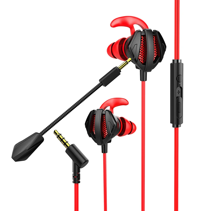 Wired Headphones Stereo Bass Gamer Earphones Gaming Earphone with Microphone Sweatproof Sports Haedset For Mobile Phone Computer
Wired Headphones Stereo Bass Gamer Earphones Gaming Earphone with Microphone Sweatproof Sports Haedset For Mobile Phone Computer