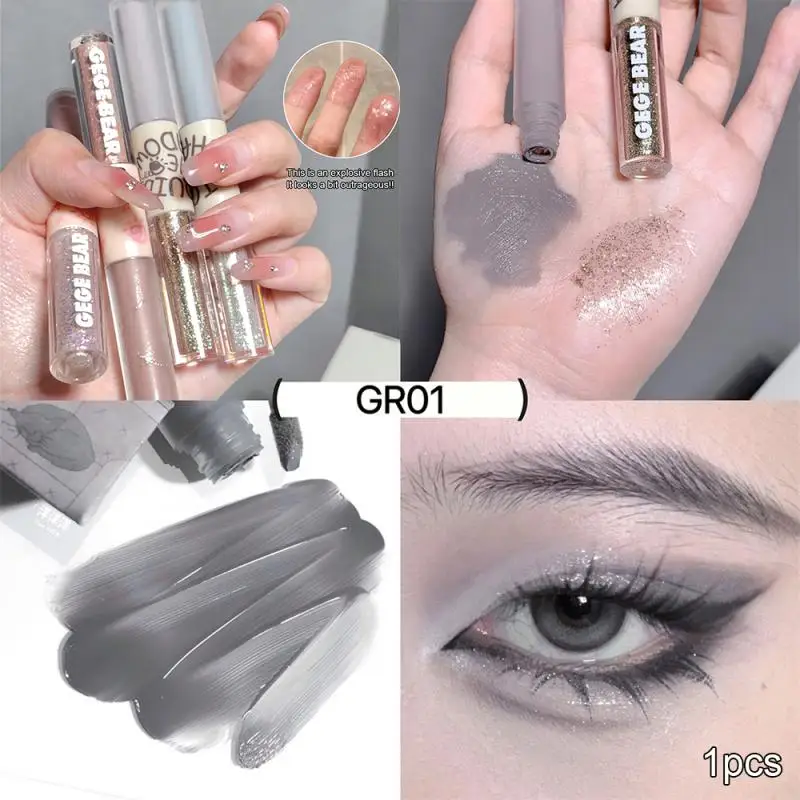 Double Matte Eyeshadow Flash Series Liquid Eyeshadow Thin Shiny Film Overlay Brightening Pearlescent Eyeshadow Makeup Products
Double Matte Eyeshadow Flash Series Liquid Eyeshadow Thin Shiny Film Overlay Brightening Pearlescent Eyeshadow Makeup Products