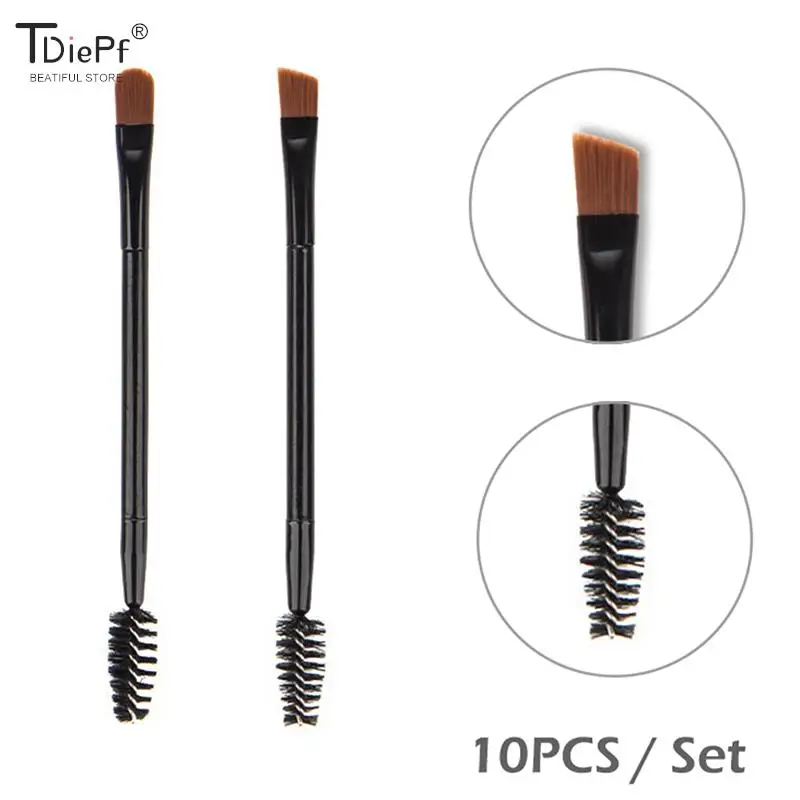 1/10PCS Double Head Eyebrow Brush Comb Eyeshadow Powder Eyelashes Cosmetics Makeup Brushes Eyeliner Makeup Brush Tool
1/10PCS Double Head Eyebrow Brush Comb Eyeshadow Powder Eyelashes Cosmetics Makeup Brushes Eyeliner Makeup Brush Tool