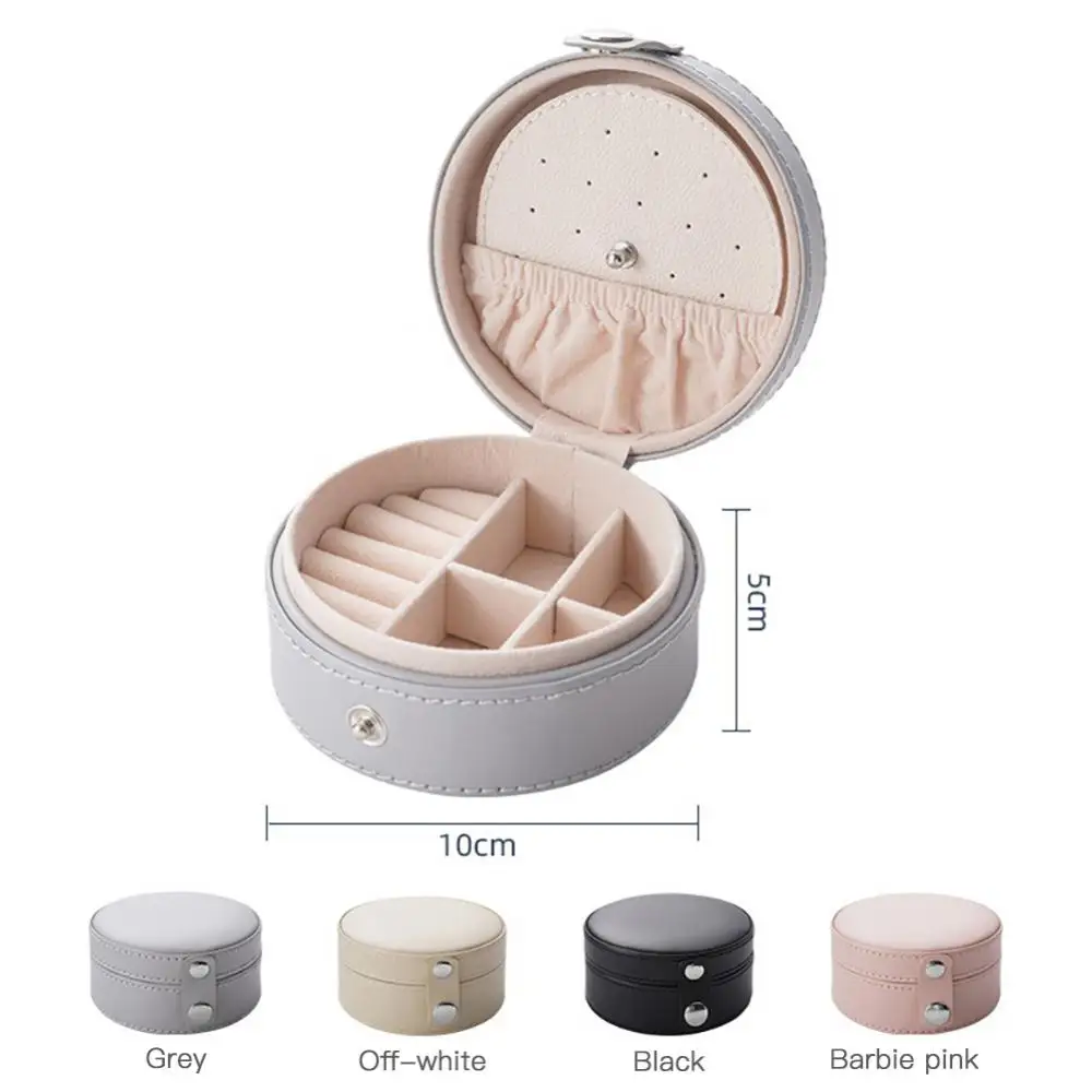 Portable Jewelry Organizer Fashion PU Leather Ring Earring Necklace Storage Display Carrying Case Partitioned Jewellery Box
Portable Jewelry Organizer Fashion PU Leather Ring Earring Necklace Storage Display Carrying Case Partitioned Jewellery Box