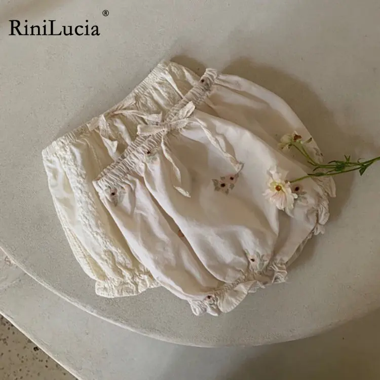 RiniLucia Summer New Baby Fashion Casual Large PP Shorts Infant Floral Ruffle Cotton Linen Bloomers Toddler Girls Bread Pants
RiniLucia Summer New Baby Fashion Casual Large PP Shorts Infant Floral Ruffle Cotton Linen Bloomers Toddler Girls Bread Pants