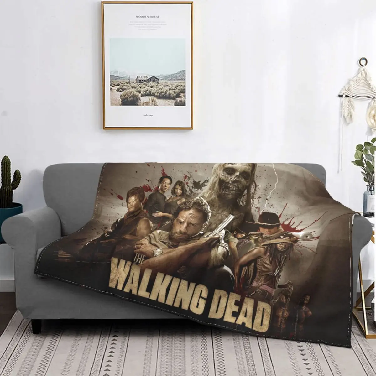 The Walking Dead Zombies Flannel Throw Blankets Horror Movie Rick Grimes Blankets for Bedding Car Super Warm Quilt
The Walking Dead Zombies Flannel Throw Blankets Horror Movie Rick Grimes Blankets for Bedding Car Super Warm Quilt