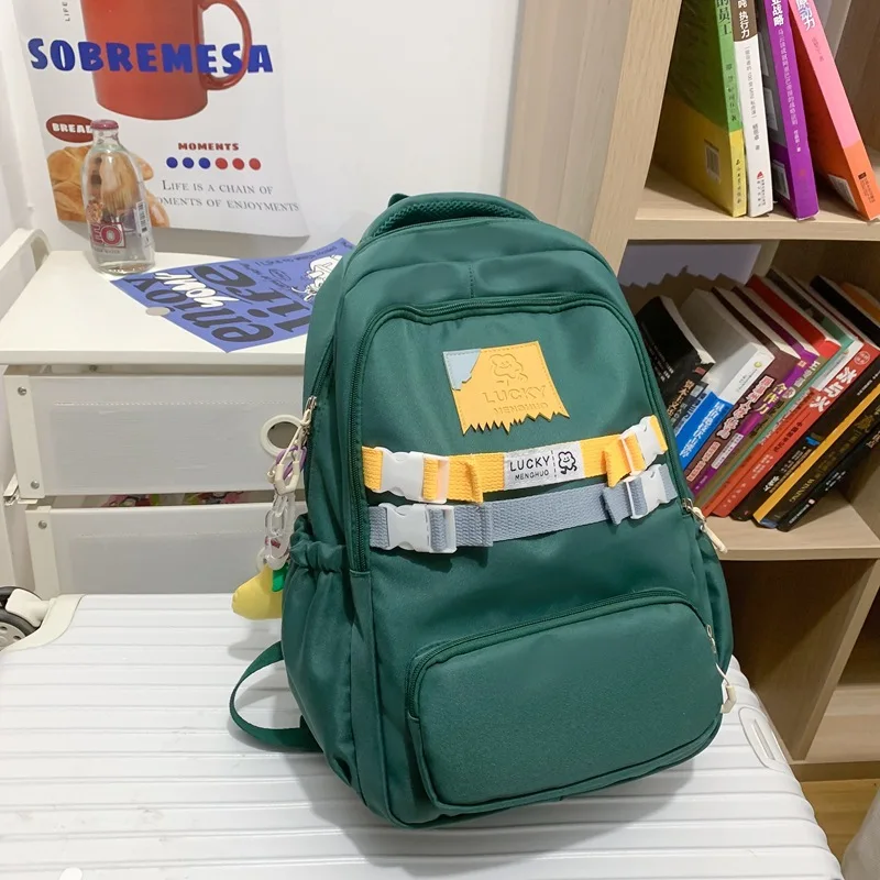 Школьные сумки для девочек-подростков, студенческий рюкзак, Женский нейлоновый рюкзак, корейский рюкзак
Школьные сумки для девочек-подростков, студенческий рюкзак, Женский нейлоновый рюкзак, корейский рюкзак