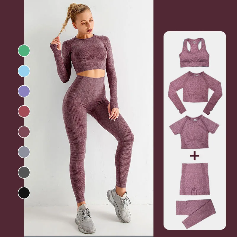 2 Piece Set Women Workout Clothing Gym Yoga Set Fitness Sportswear Crop Top Sports Bra Seamless Leggings Active Wear Outfit Suit
2 Piece Set Women Workout Clothing Gym Yoga Set Fitness Sportswear Crop Top Sports Bra Seamless Leggings Active Wear Outfit Suit