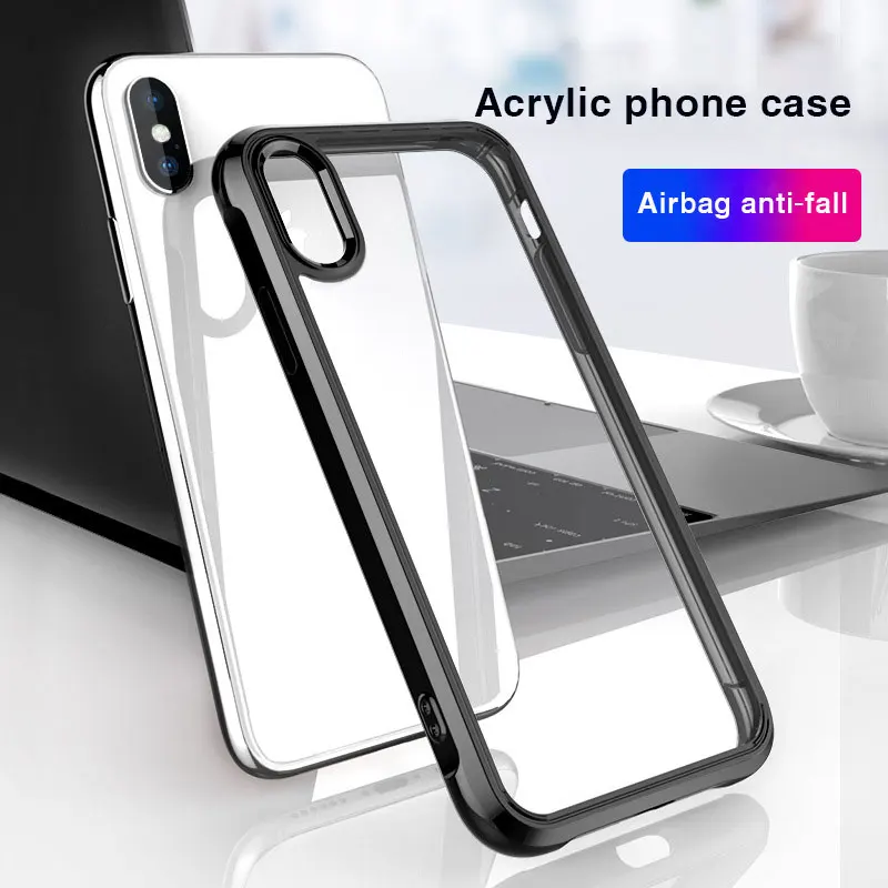 Acrylic Transparent Shockproof Phone Case for Iphone 11 12 13 Pro Max X XS Max XR Four Corners Drop Protection
Acrylic Transparent Shockproof Phone Case for Iphone 11 12 13 Pro Max X XS Max XR Four Corners Drop Protection