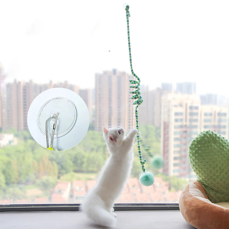 Interactive Cat Hanging Toy Teaser Wand Toy Simulation Cat Funny Self-hey Interactive Toy for Kitten Playing
Interactive Cat Hanging Toy Teaser Wand Toy Simulation Cat Funny Self-hey Interactive Toy for Kitten Playing