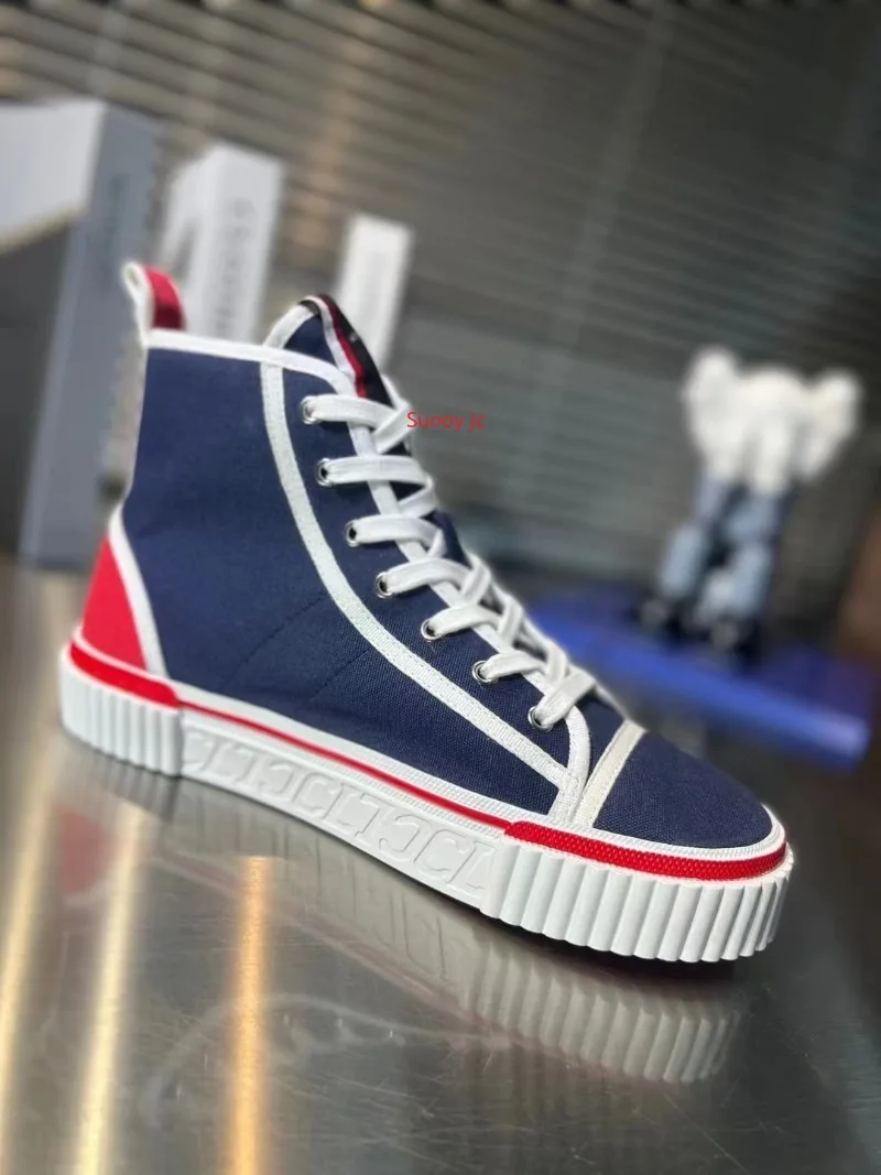 2023 new luxury men's shoes red sole shoes men's and women's fashion casual sports canvas shoes
2023 new luxury men's shoes red sole shoes men's and women's fashion casual sports canvas shoes