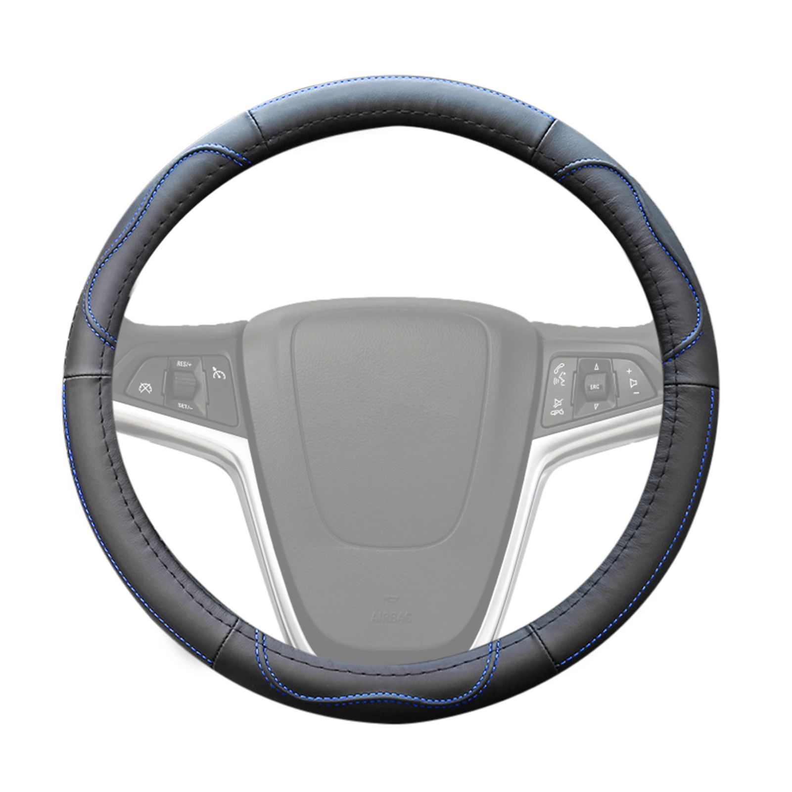 Steering Wheel Cover Leather Round Car Wheel Wrap Universal Car Interior Accessories Genuine Leather Suitable For 14 1/2 To 15
Steering Wheel Cover Leather Round Car Wheel Wrap Universal Car Interior Accessories Genuine Leather Suitable For 14 1/2 To 15