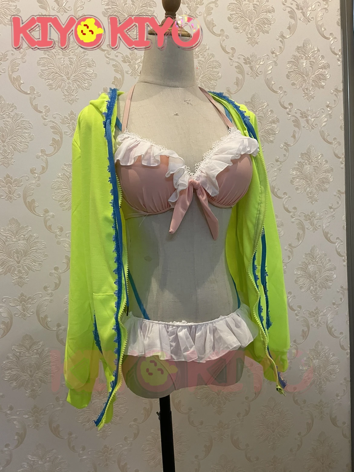 KIYO-KIYO купальник Miku летний сексуальный купальник, нижнее белье miku, костюм для косплея, Индивидуальный размер
KIYO-KIYO купальник Miku летний сексуальный купальник, нижнее белье miku, костюм для косплея, Индивидуальный размер