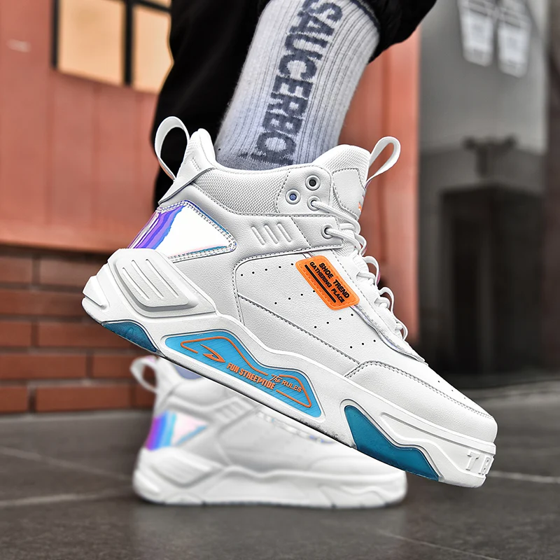 2022 New High-top Skateboard Shoes Trend Korean Style Couple Casual Sneakers Women Fashion Comfortable Skate Shoes Walking Shoes
2022 New High-top Skateboard Shoes Trend Korean Style Couple Casual Sneakers Women Fashion Comfortable Skate Shoes Walking Shoes
