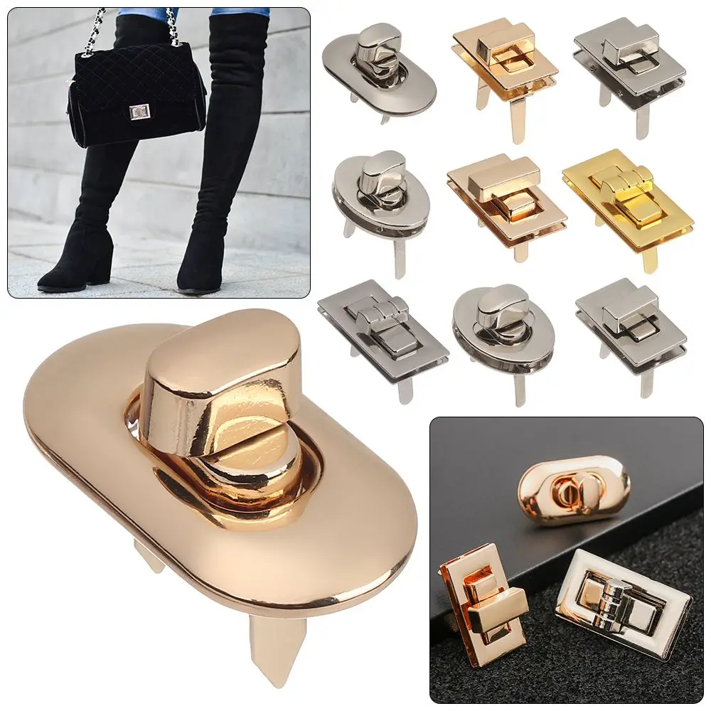 New Hardware Closure Bag Buckle Bag Parts Accessories Twist Lock Turn Lock Metal Clasp DIY Handbag Bag Purse
New Hardware Closure Bag Buckle Bag Parts Accessories Twist Lock Turn Lock Metal Clasp DIY Handbag Bag Purse