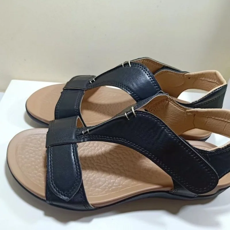 Summer Knit Sandals 2023 New Open Toe Wedge Heel Cutout Beach Shoes Fashion Hook & Loop Casual PU Outdoor Women Roman Sandalias
Summer Knit Sandals 2023 New Open Toe Wedge Heel Cutout Beach Shoes Fashion Hook & Loop Casual PU Outdoor Women Roman Sandalias