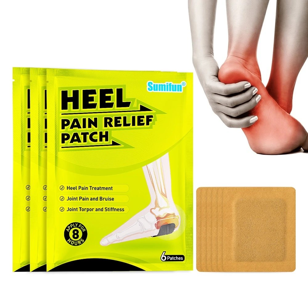 6Pcs/Bag Heel Plaster Pain Relief Patch Herbal Bone Spurs Achilles Tendonitis Stickers Foot Care Treatment Patches
6Pcs/Bag Heel Plaster Pain Relief Patch Herbal Bone Spurs Achilles Tendonitis Stickers Foot Care Treatment Patches