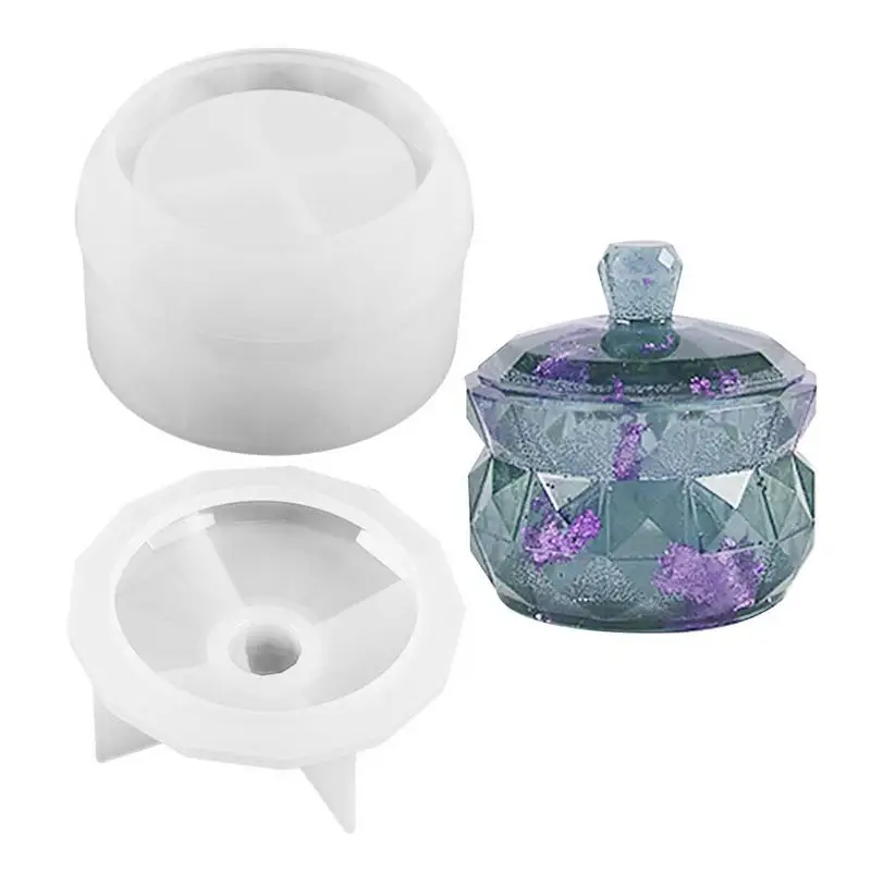 Storage Box Resin Mold Jewelry Storage Box Casting Mold Soft Epoxy Clay Mold Silicone DIY Baking Mold For Home Decoration
Storage Box Resin Mold Jewelry Storage Box Casting Mold Soft Epoxy Clay Mold Silicone DIY Baking Mold For Home Decoration